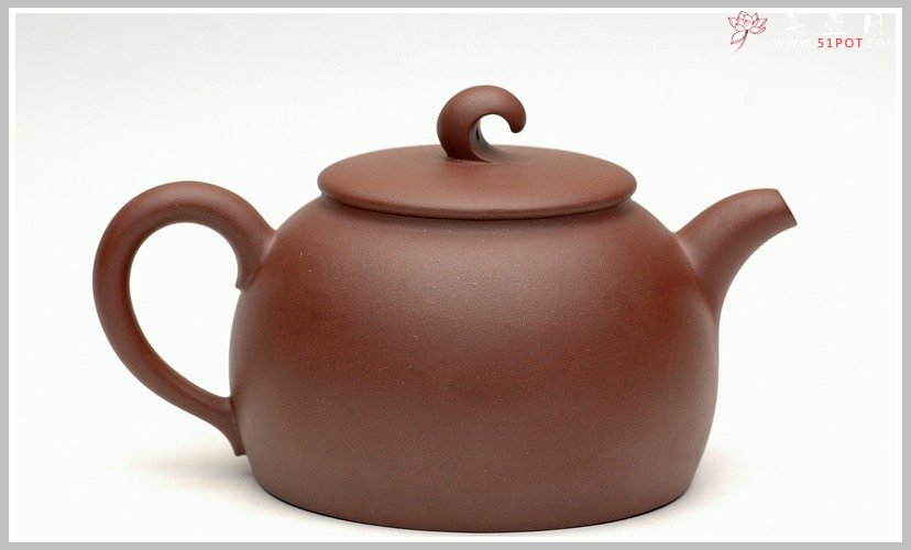 紫砂壶图片： 全手力作浪花 - 美壶网