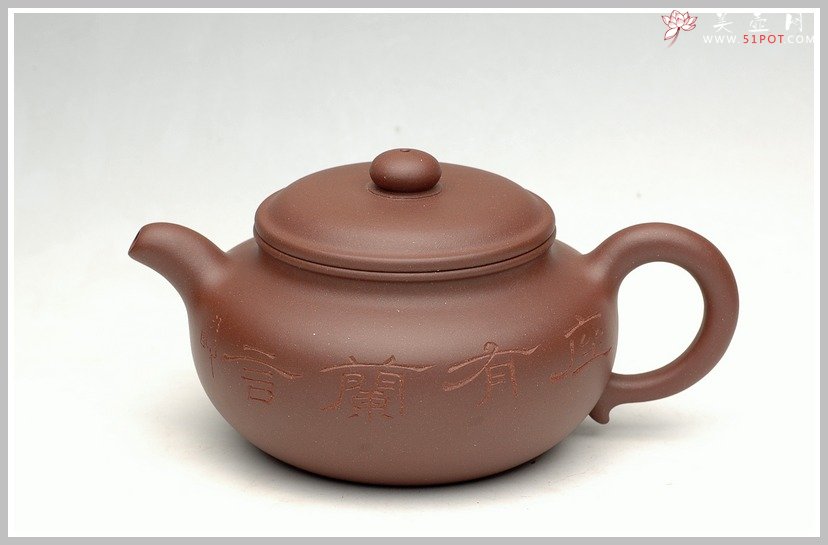紫砂壶图片：座有兰言之仿古 - 美壶网