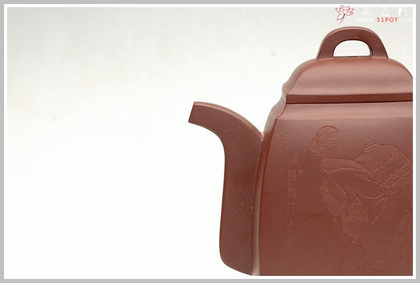 紫砂壶图片：精品之汉方 - 美壶网