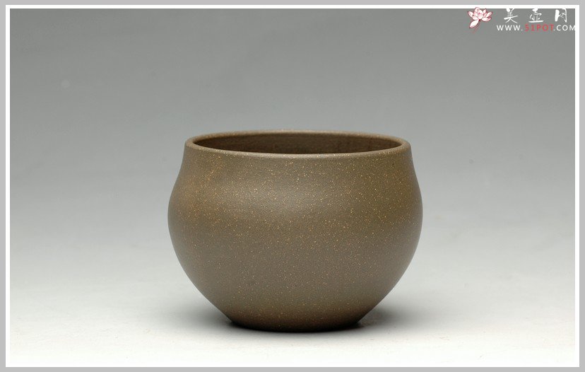 紫砂壶图片：全手刹凹成型 一厂老青段 只一个 - 美壶网