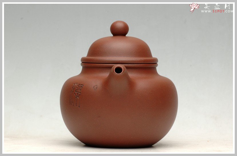 紫砂壶图片：传统实用之掇球 - 美壶网
