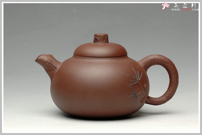 紫砂壶图片：年轮 - 美壶网