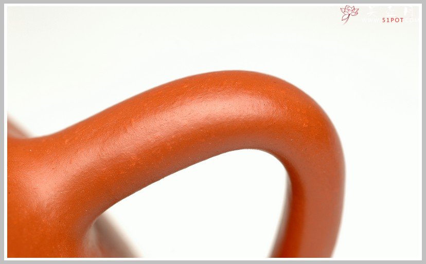 紫砂壶图片：全手朱泥小笠翁 - 美壶网