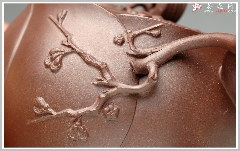 紫砂壶图片：徐建芳精品花货之含苞 - 美壶网