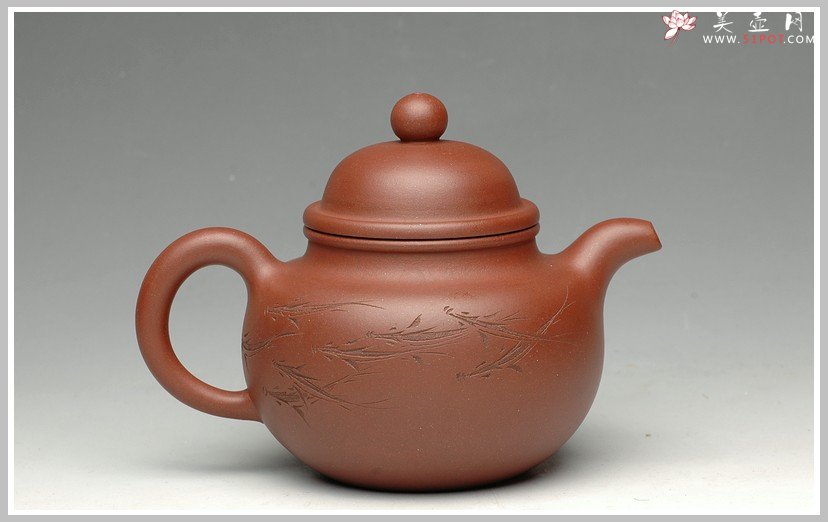 紫砂壶图片：鱼乐之掇球 - 美壶网