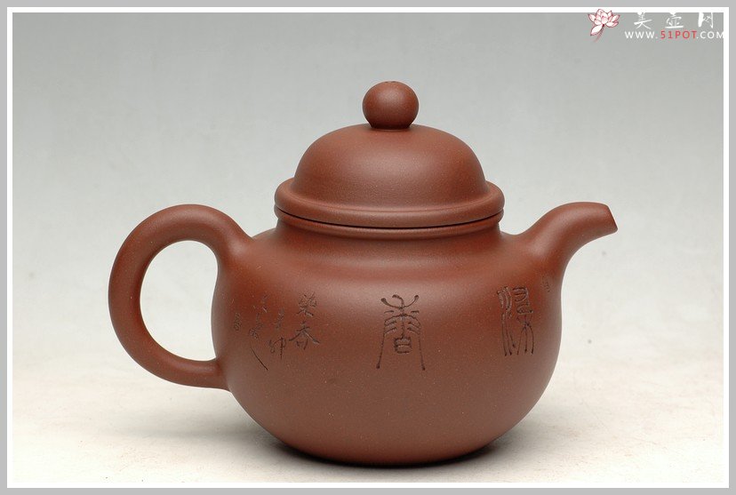 紫砂壶图片：传统实用之掇球 - 美壶网