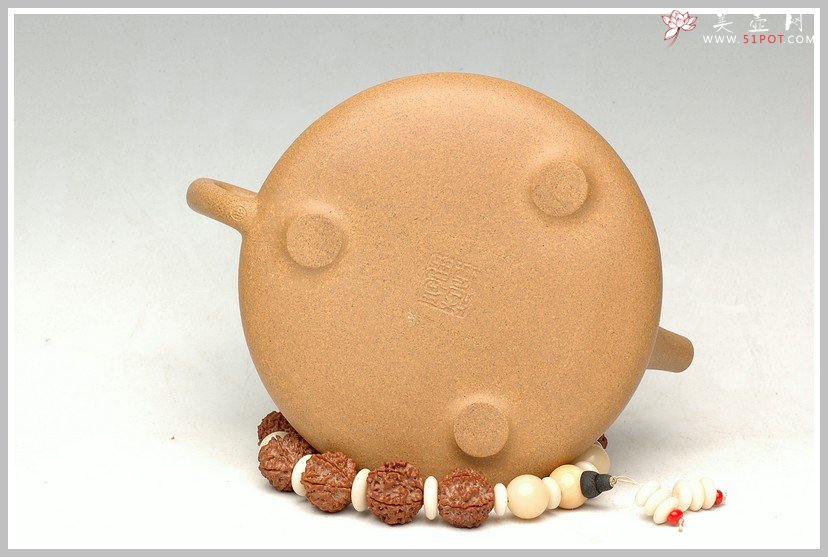 紫砂壶图片：全手大段泥石瓢 - 美壶网