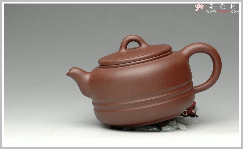 紫砂壶图片：极其耐品之雅玉 - 美壶网
