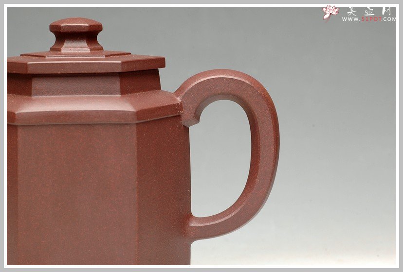 紫砂壶图片：实力之作 全手精品 石耕六方 - 美壶网