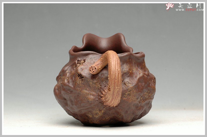 紫砂壶图片：刘景 新荷叶公道 - 美壶网