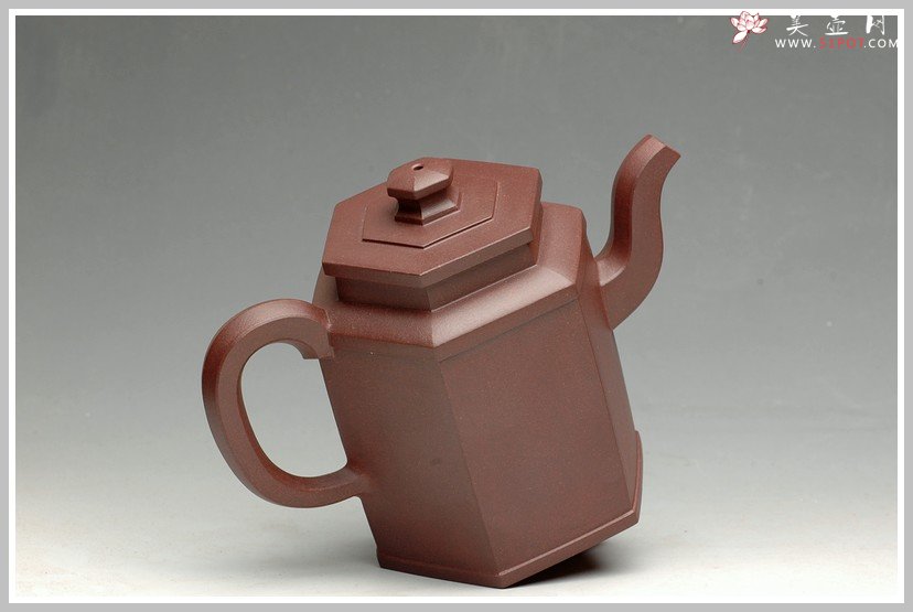 紫砂壶图片：实力之作 全手精品 石耕六方 - 美壶网