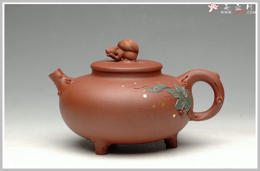 紫砂壶图片：自然之趣 翘嘴可人 甜趣 - 美壶网