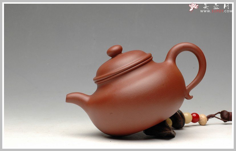 紫砂壶图片：曲峰优质地曹清 莲子 - 美壶网