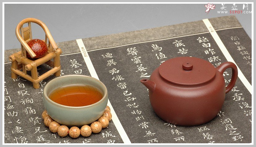 紫砂壶图片：王强爱徒 实力之作 俊秀稳重 平盖莲子 - 美壶网