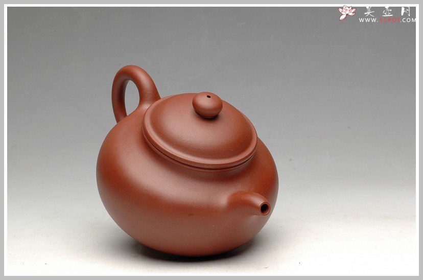 紫砂壶图片：曲峰优质地曹清 莲子 - 美壶网