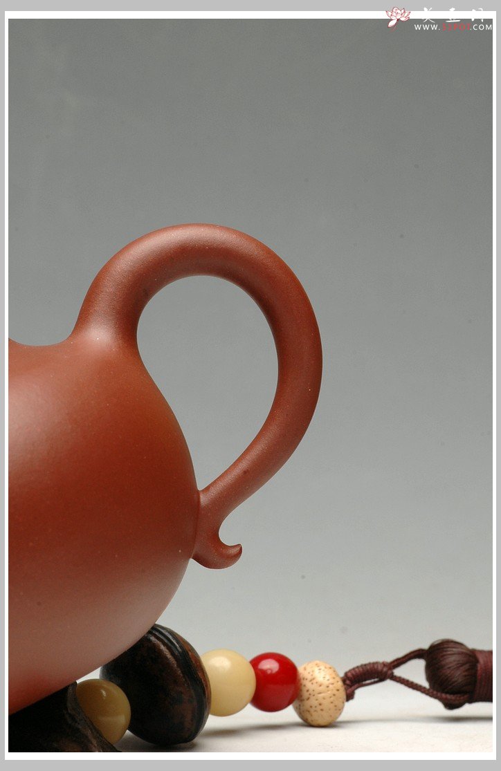 紫砂壶图片：曲峰优质地曹清 莲子 - 美壶网