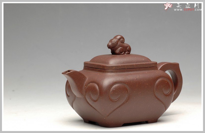 紫砂壶图片：吉羊如意  全手高难度 - 美壶网