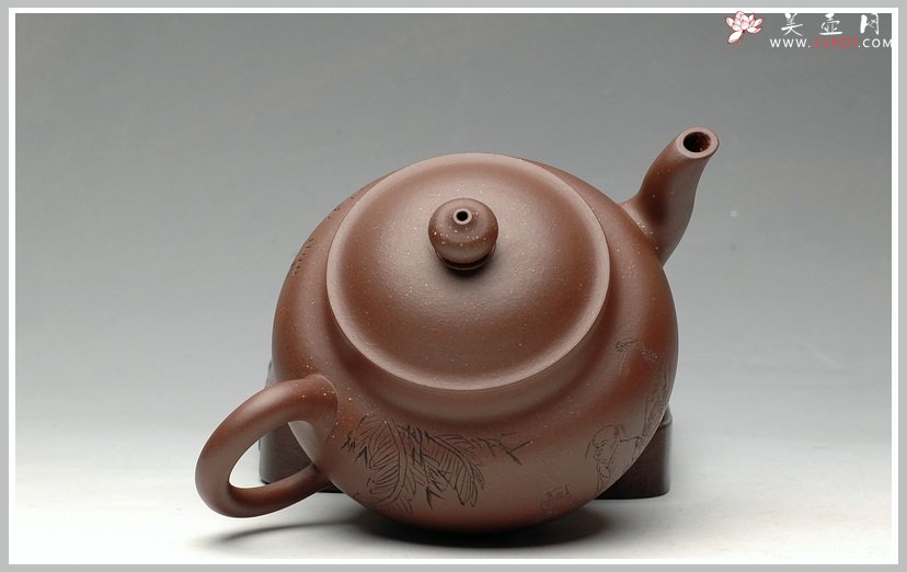 紫砂壶图片：精工 实用莲子 - 美壶网