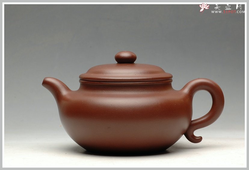 紫砂壶图片：江友明经典作品 友明三式之大亨仿古 欣赏 - 美壶网