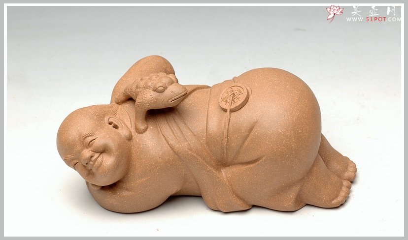 紫砂壶图片：优质段泥漂亮 前途无量 送礼佳品 - 美壶网