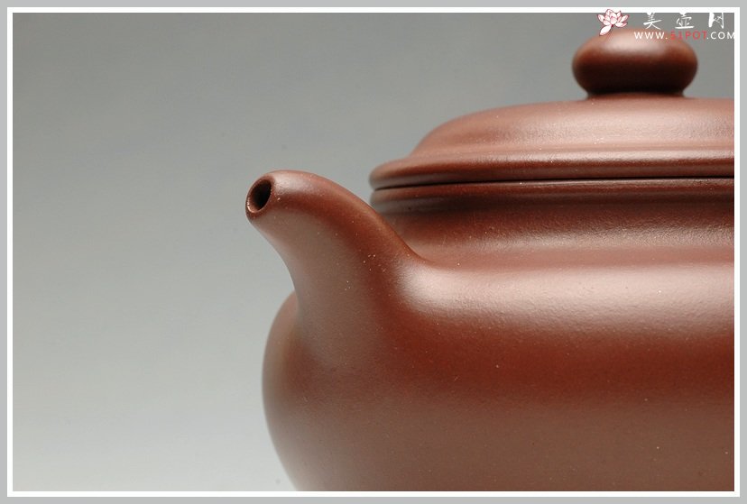 紫砂壶图片：江友明经典作品 友明三式之大亨仿古 欣赏 - 美壶网