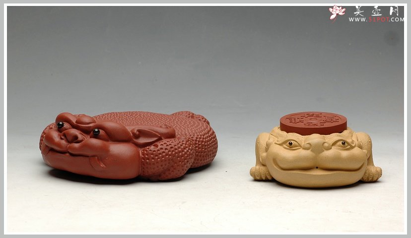 紫砂壶图片：壶托和盖托 - 美壶网