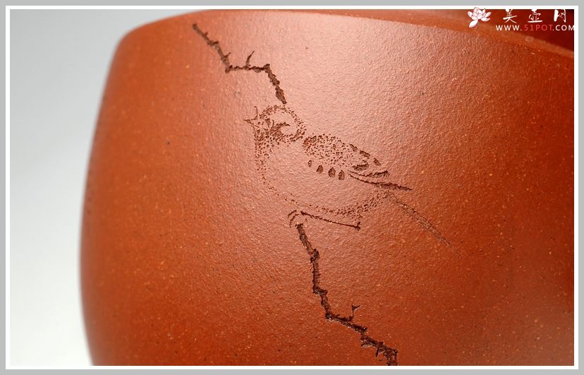 紫砂壶图片：摹古精品 雅致之风 全手高灯 桂花泥 - 美壶网