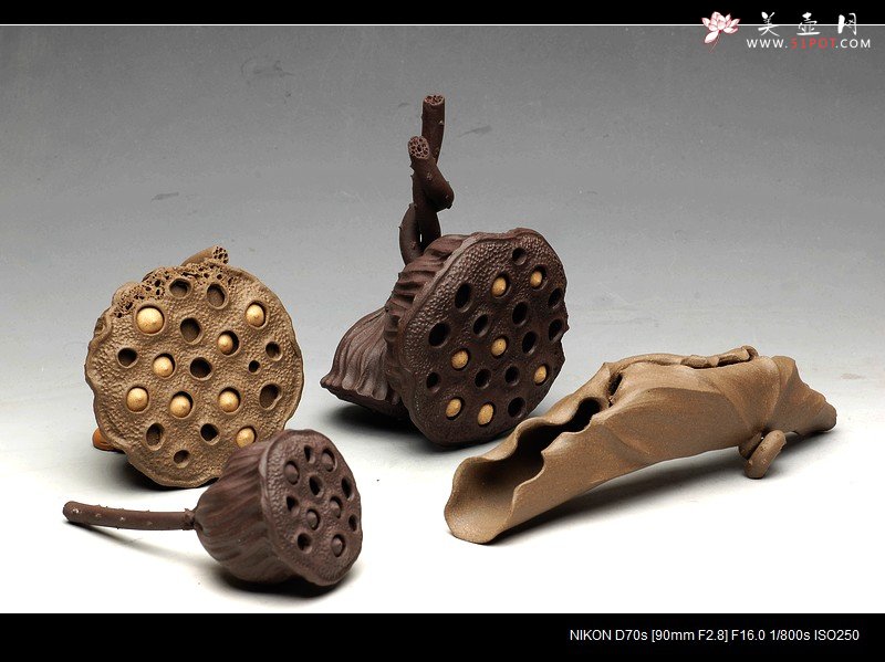 紫砂壶图片：文雅茶宠 手工精制 可看细节 精品 一品 - 美壶网