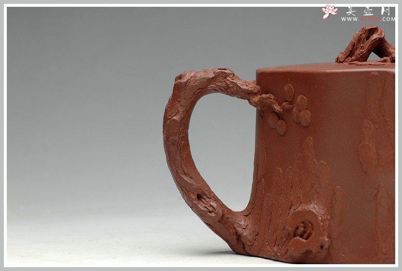 紫砂壶图片：花器实力派 辛卯年作品 精品松桩 细品 - 美壶网