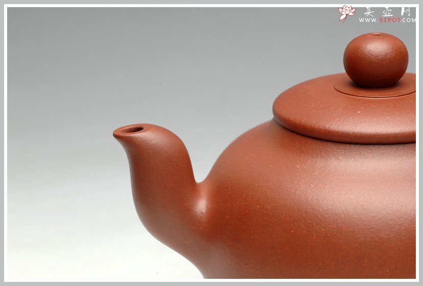 紫砂壶图片：优质地槽青泥色温润可人 道洪风格  全手珠韵 - 美壶网