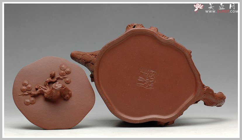 紫砂壶图片：花器实力派 辛卯年作品 精品松桩 细品 - 美壶网