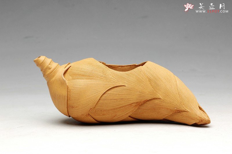 紫砂壶图片：竹笋公道杯 茶宠 精制 - 美壶网