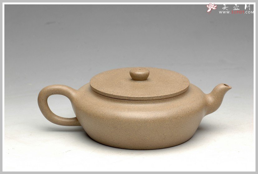 紫砂壶图片：漂亮的本山段 养如玉 适合绿茶  全手玉璧 - 美壶网