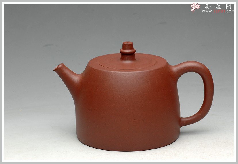 紫砂壶图片：进步神速 嵌盖严合 钢流 饱满厚重 全手汉铎 - 美壶网