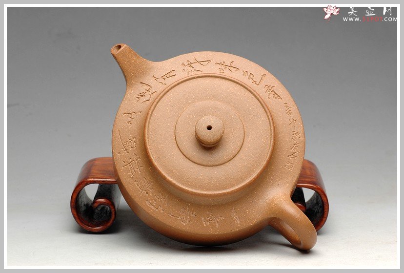 紫砂壶图片：老味纵横 经典曼生周盘 - 美壶网