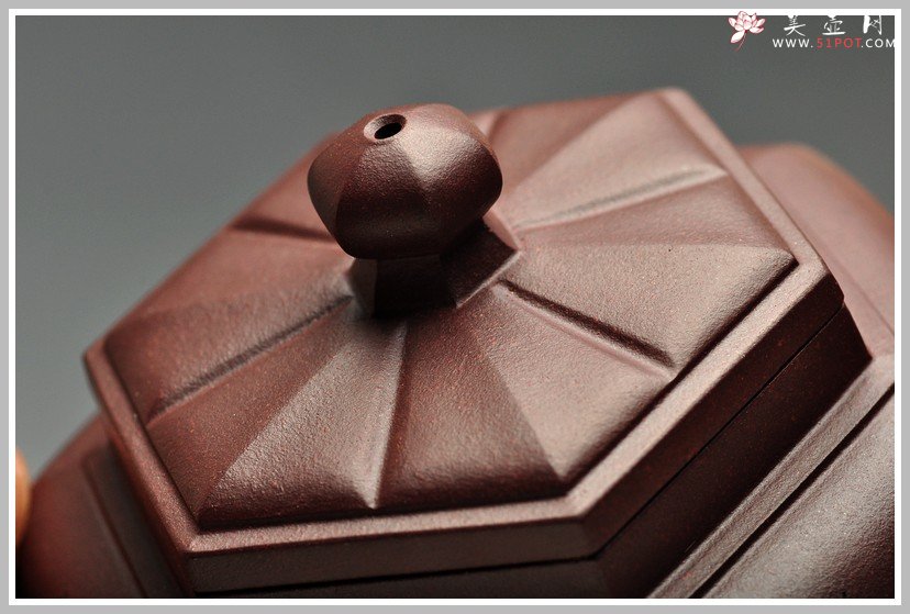 紫砂壶图片：李彦雄装饰通景 何卫枫经典 全手步步高登 实力强强联合 - 美壶网