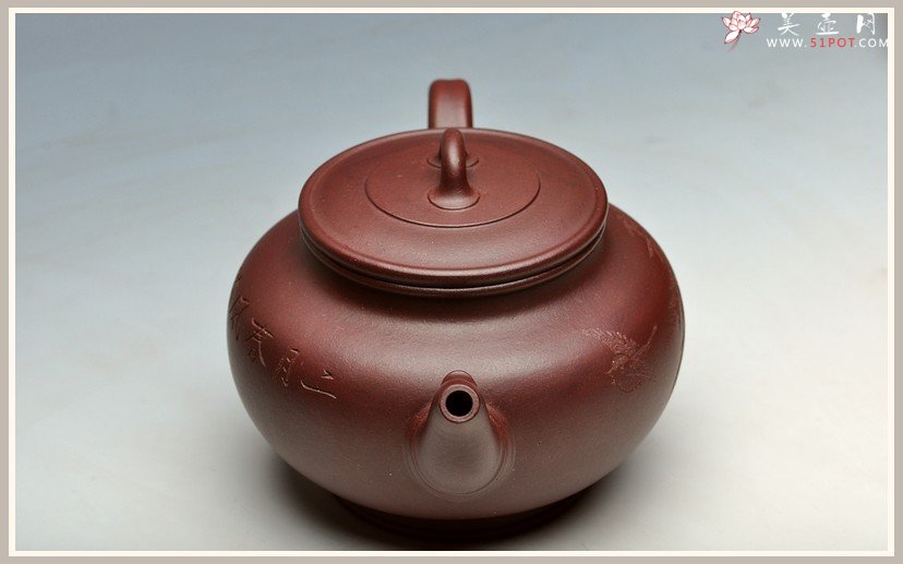 紫砂壶图片：李昌鸿大师装饰 风雅德韵 线条流畅 凤鸣 - 美壶网