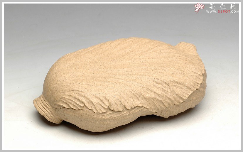 紫砂壶图片：白菜 百财 优质芝麻段 烟灰缸 水仙盆 - 美壶网