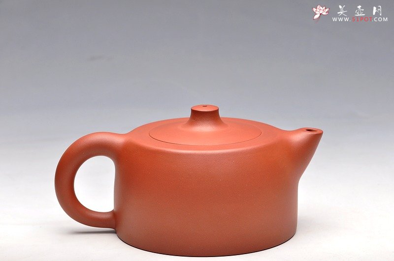 紫砂壶图片：非常有特色的 全手嵌盖天际 敦厚可人 - 美壶网