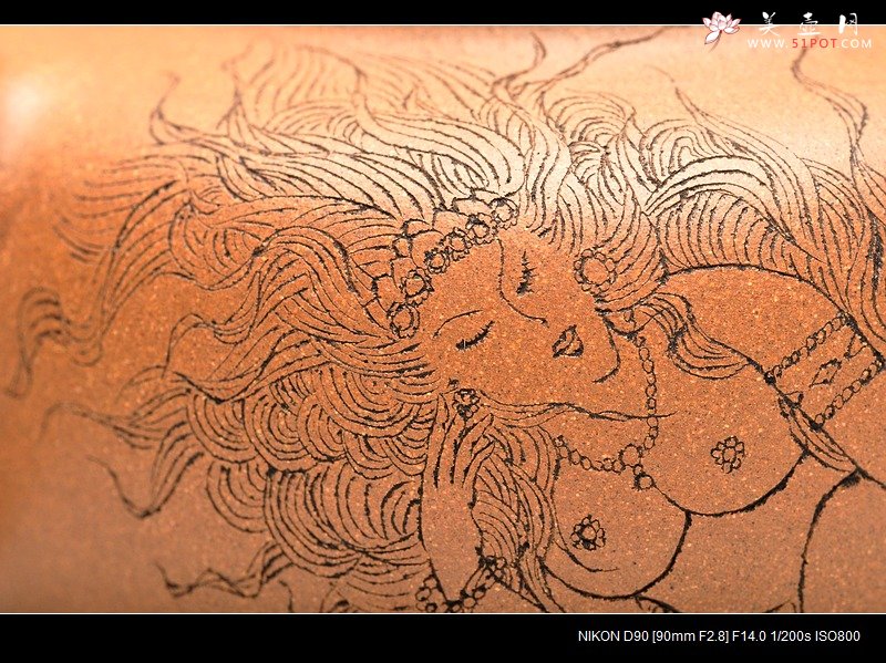 紫砂壶图片：大俗即大雅一套 精品 道洪风格 出水如柱 全手玉璧  - 美壶网