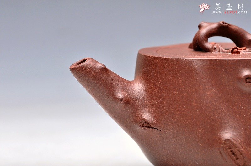 紫砂壶图片：实用精品小花货 立体梅花惊艳 全手小喜上眉梢  - 美壶网