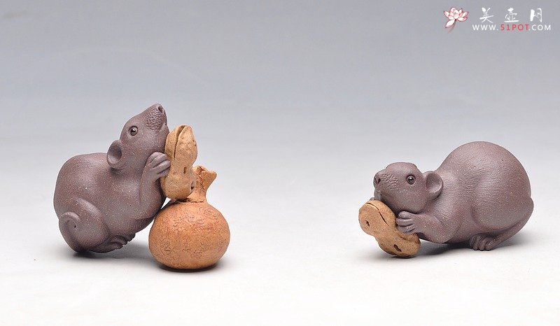 紫砂壶图片：掌中宝，花生鼠 特别好养 - 美壶网