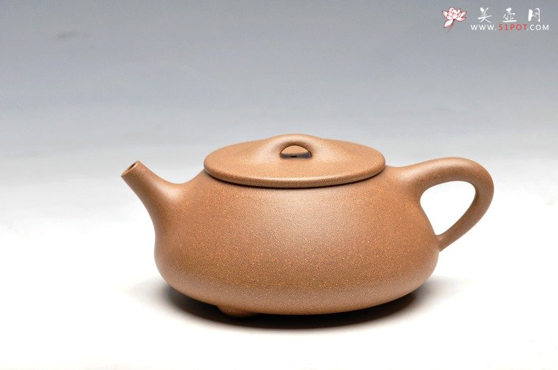 紫砂壶图片：实力性价比 老辣经典 全手中石瓢 - 美壶网