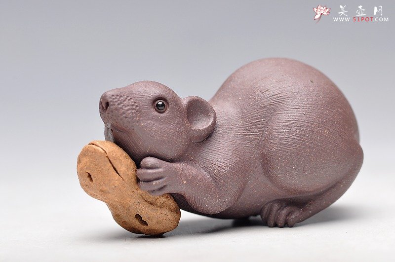 紫砂壶图片：掌中宝，花生鼠 特别好养 - 美壶网