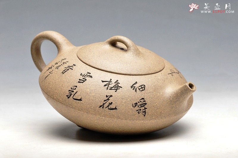 紫砂壶图片：老段泥 饱满可爱 合欢 实用佳器 - 美壶网