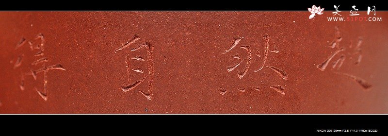 紫砂壶图片： 陆轶舟老师装饰  全手桑扁 耐品实用 - 美壶网