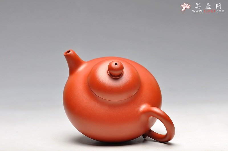 紫砂壶图片：红袍朱泥  华颖 实用精品 - 美壶网