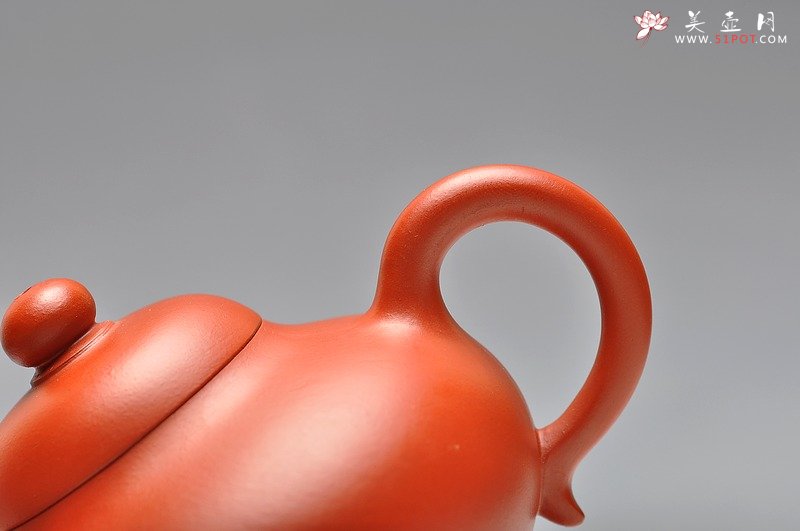 紫砂壶图片：红袍朱泥  华颖 实用精品 - 美壶网