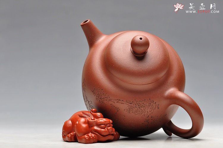 紫砂壶图片：炮管直流 优质底槽青 杀茶利器 气韵不凡 圆韵 - 美壶网