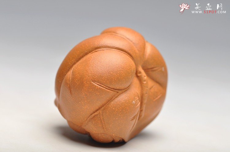 紫砂壶图片：和合二仙 精致做工 把玩茶宠 - 美壶网